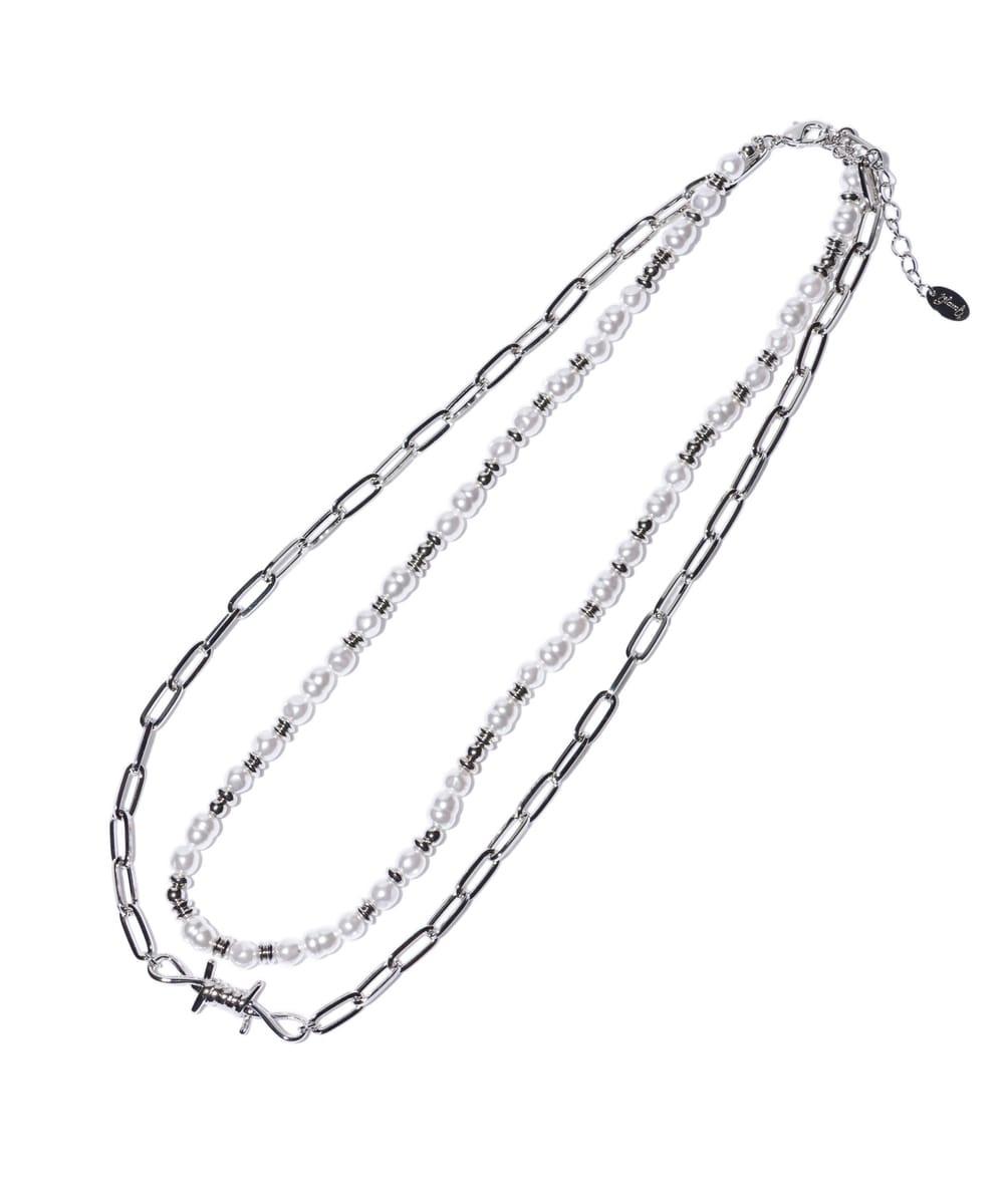 Pearl Punk Necklace / パールパンクネックレス　glamb グラム