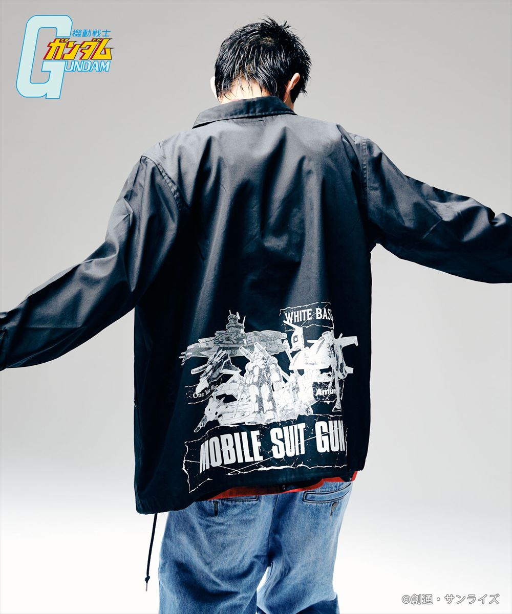 glamb グラム ガンダム E.F.S.F. Coach Jacket イーエフエスエフコーチジャケット 特別価格