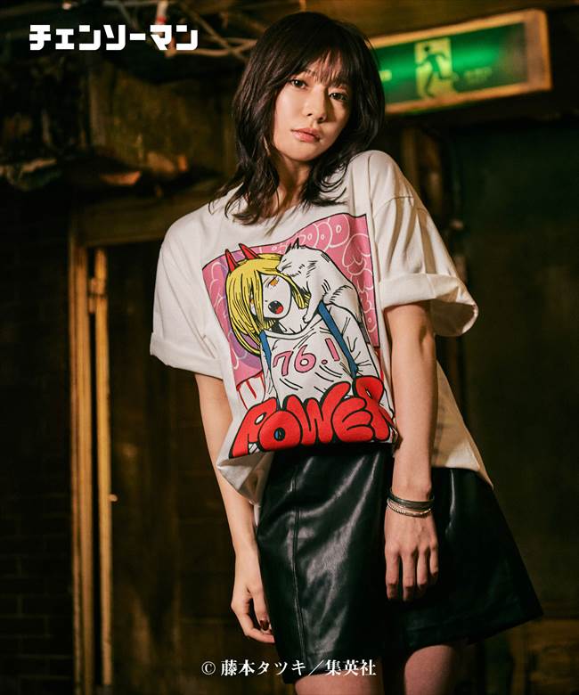 glamb グラム　チェンソーマン　Power T　パワー Tシャツのサムネイル