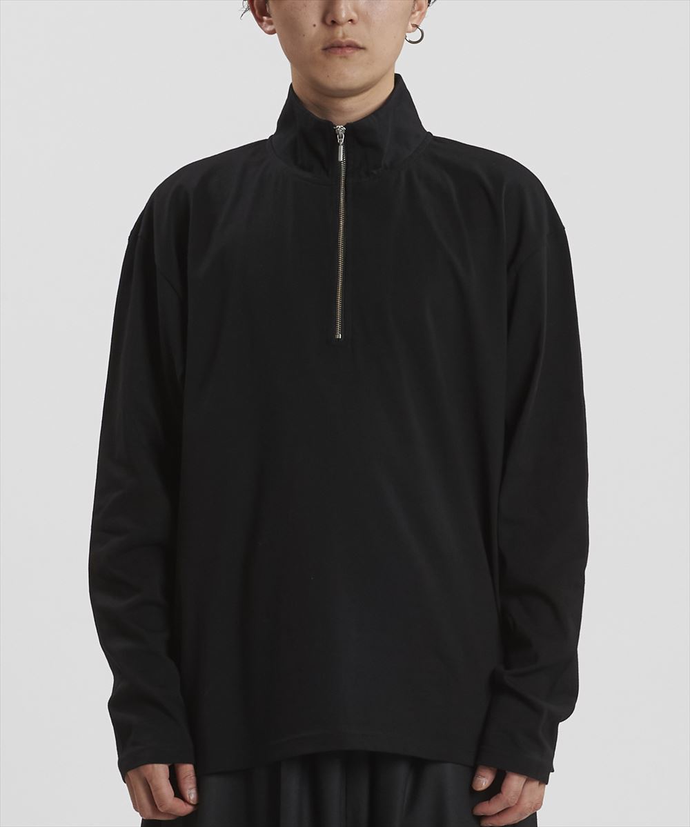 NO ID. ノーアイディー　ハーフZIP−BIG−PO　プルオーバー