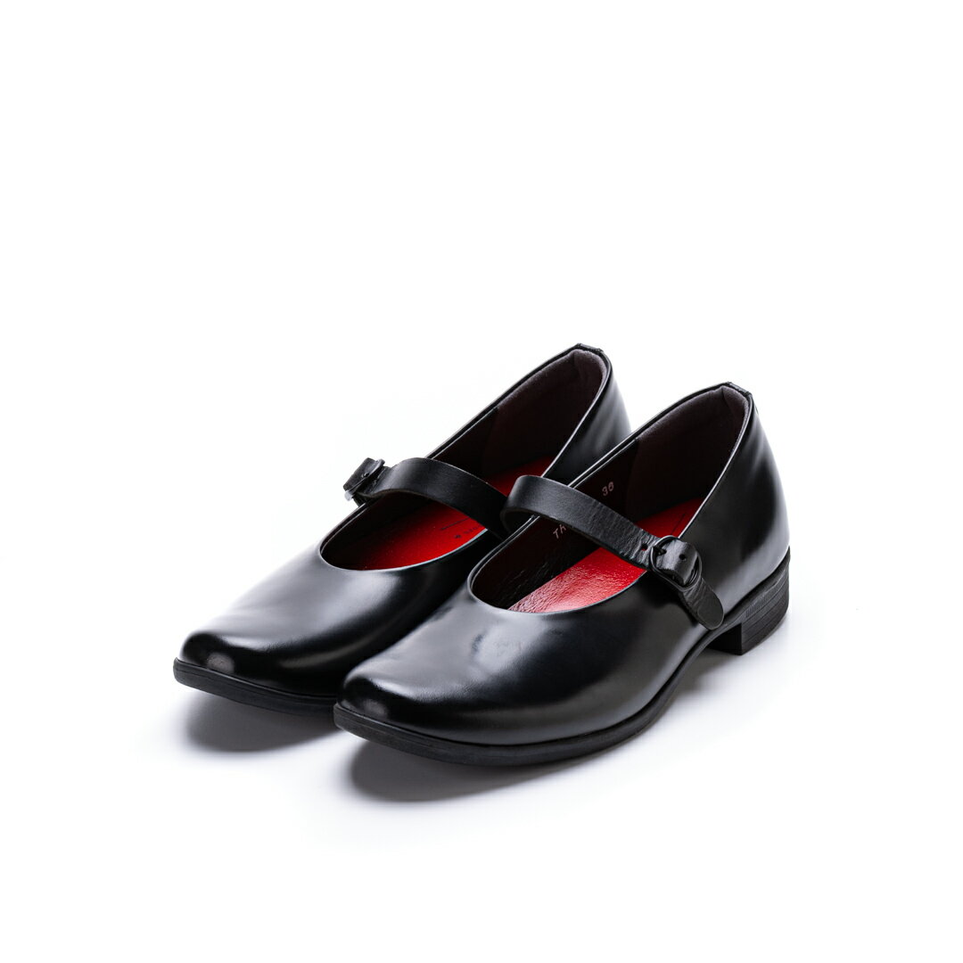 TRAVEL SHOES by chausser トラベルシューズ バイ ショセ　ワンストラップ レザーシューズ TR-002 BLG