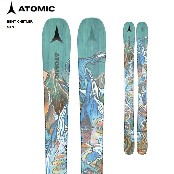 アトミックスキー板 2024 BENT 100 ベント (23-24 2024) + 24 マーカー SQUIRE 11 GW 100mm ブレーキ ATOMIC 【L2】【代引不可】【w12】