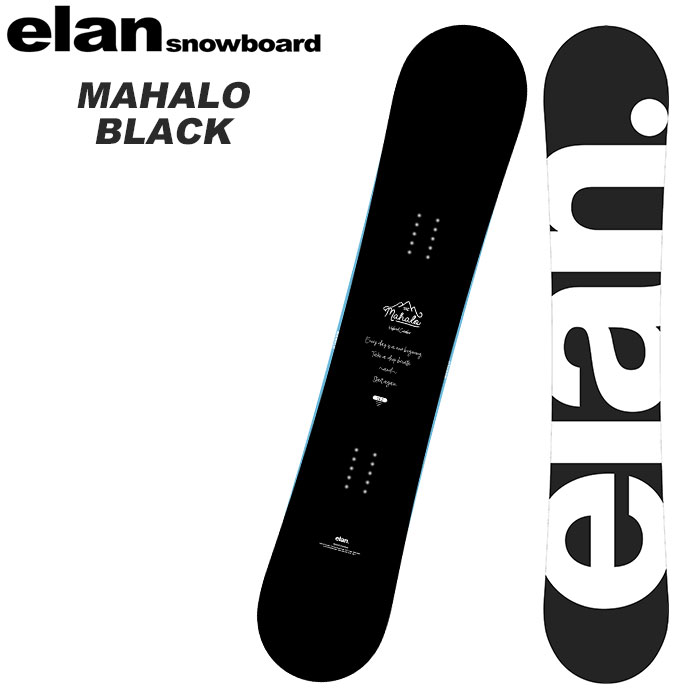 ELAN  Ρܡ  MAHALO BLACK 22-23 ǥ ޥϥ ֥å