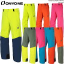 ONYONE/オンヨネ スキーウェア パンツ DEMO OUTER PANTS/ONP95450 2022-23 2WAY STRETCH 中わた入りスキーパンツ 耐水圧：98kpa（10,000mm）、透湿度：7,000g/mm/24hr(B-1法) ベンチレーション、エッジガード、Seam sealing