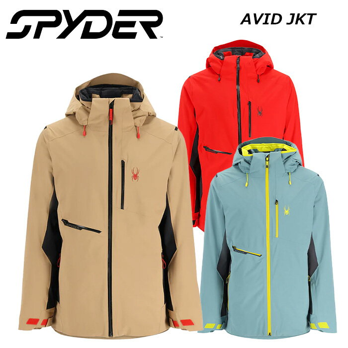SPYDER スパイダー ウェア AVID JACKET（2023） 22-23 モデル (2023) スノーウェア スキー スノーボード