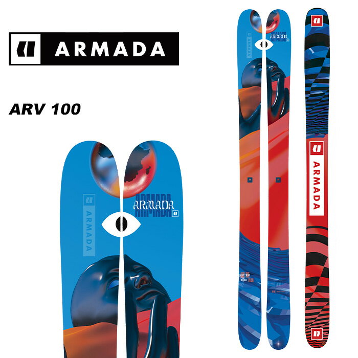 ARMADA アルマダ スキー板 ARV 100 板単品 23-24 モデル