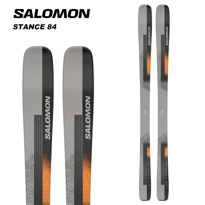 SALOMON サロモン スキー板 STANCE 84 板単品 23-24 モデル