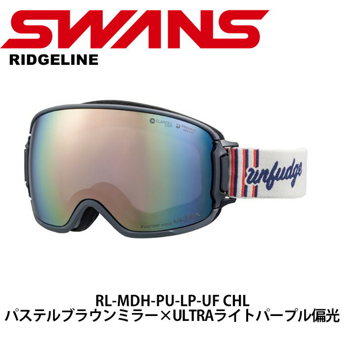 SWANS スワンズ ゴーグル RIDGELINE-MDH-PU