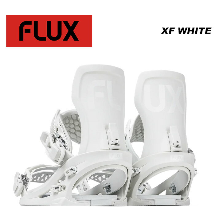 FLUX フラックス スノーボード ビンディング XF WHITE 23-24 モデル 1