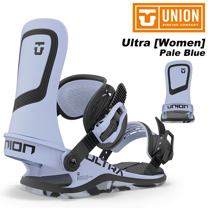 UNION ユニオン スノーボード ビンディング Ultra Women Pale Blue 23-24 モデル レディース