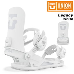 UNION ユニオン スノーボード ビンディング Legacy White 23-24 モデル レディース