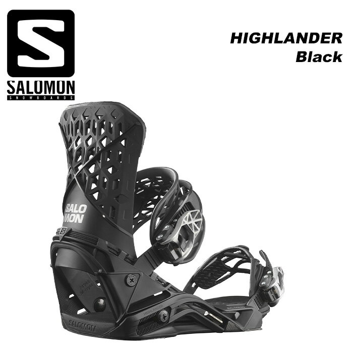 SALOMON サロモン スノーボード ビンディング HIGHLANDER Black 23-24 モデル