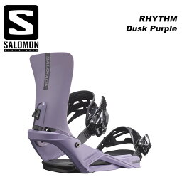 SALOMON サロモン スノーボード ビンディング RHYTHM Dusk Purple 23-24 モデル
