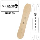 ARBOR アーバー スノーボード 板 TERRA PIN 23-24 モデル
