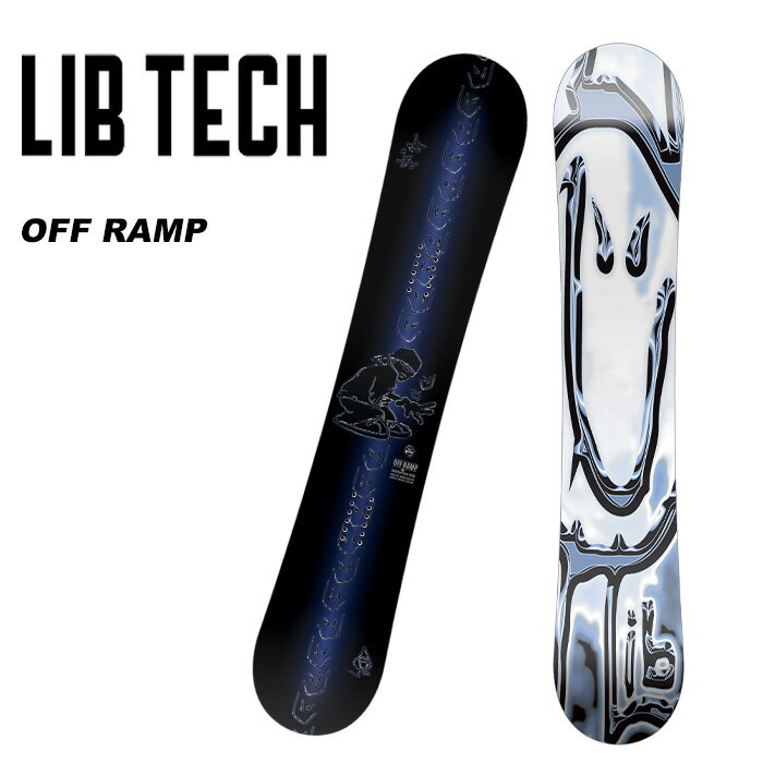 LIBTECH リブテック スノーボード 板 OFF RAMP 23-24 モデル