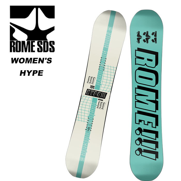 ROME ローム スノーボード 板 WOMEN'S HYPE 23-24 モデル レディース