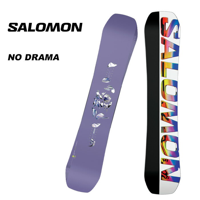 SALOMON サロモン スノーボード 板 NO DRAMA 23-24 モデル レディース