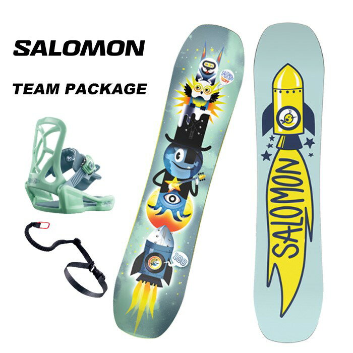 SALOMON KID's サロモン キッズ スノーボード 板 TEAM PACKAGE 23-24 モデル