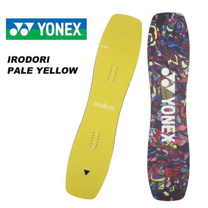 YONEX ヨネックス スノーボード 板 IRODORI PALE YELLOW 23-24 モデル