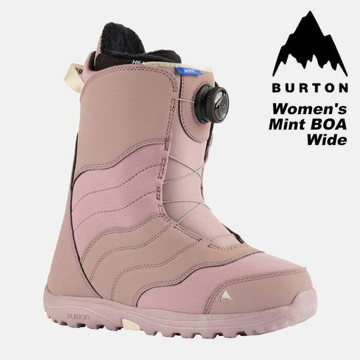 BURTON バートン スノーボード ブーツ Women 039 s Mint BOA - Wide Elderberry 23-24 モデル レディース