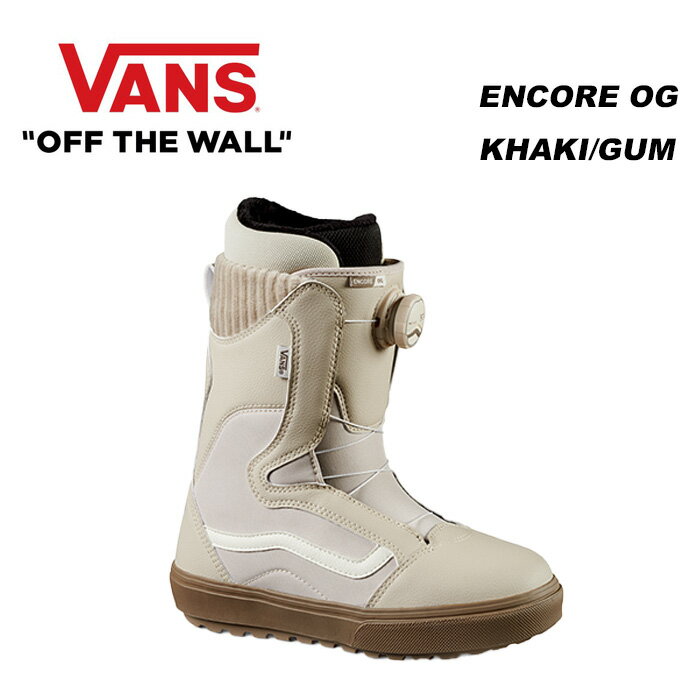 VANS バンズ スノーボード ブーツ WOMEN'S ENCORE OG KHAKI/GUM 23-24 モデル レディース