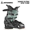 ATOMIC アトミック スキーブーツ HAWX ULTRA XTD 115W GW Black/Aqua 23-24 モデル