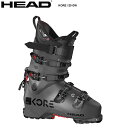 HEAD ヘッド スキーブーツ KORE 120 GW Anthracite-red 23-24 モデル