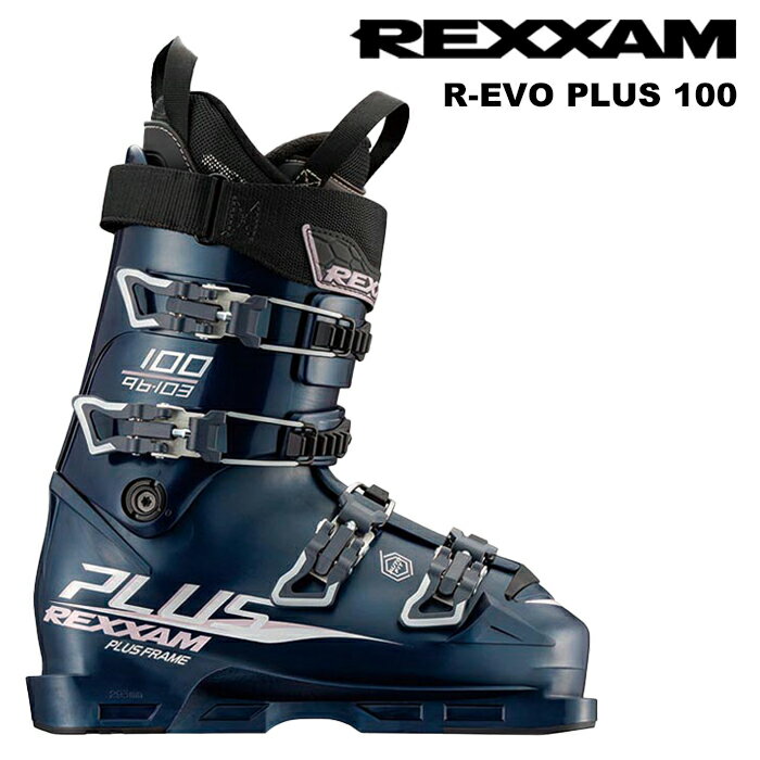 REXXAM レグザム スキーブーツ R-EVO PLUS 100 IRON NAVY 23-24 モデル