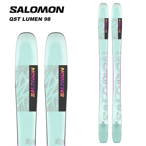 SALOMON サロモン スキー板 QST LUMEN 98 板単品 23-24 モデル SALOMON サロモン スキー板 QST LUMEN 98 板単品 23-24 モデル