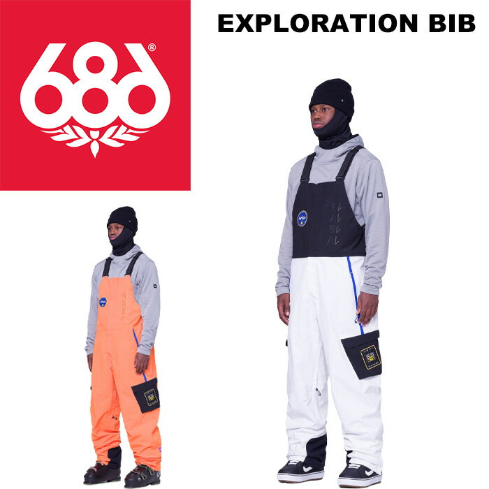 686 シックスエイトシックス ウェア EXPLORATION BIB 23-24(2024)モデル パンツ