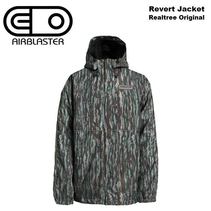 AIRBLASTER エアブラスター ウエア Revert Jacket Realtree Original 23-24(2024)モデル ジャケット