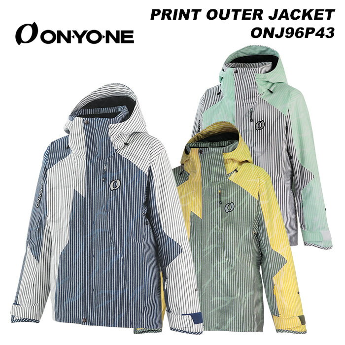 ONYONE ONJ96P43 PRINT OUTER JACKET 23-24モデル オンヨネ スキーウェア ジャケット 1