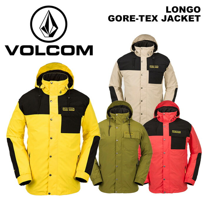 VOLCOM ボルコム ウェア LONGO GORE-TEX JACKET 23-24(2024)モデル ジャケット 1