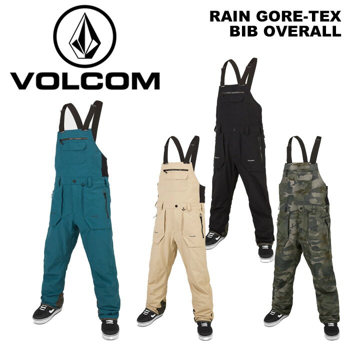 VOLCOM ボルコム ウェア RAIN GORE-TEX BIB OVERALL 23-24(2024)モデル パンツ