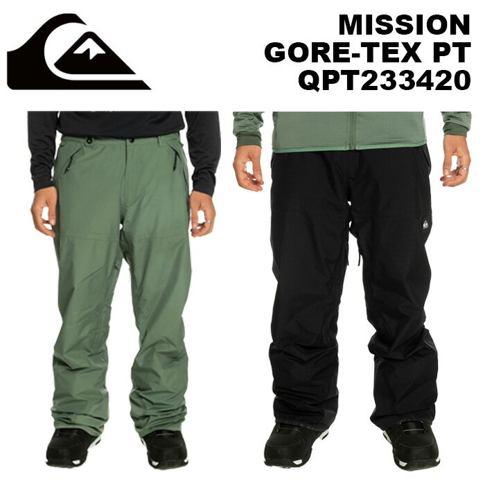 Quiksilver クイックシルバー ウェア MISSION GORE-TEX PT QPT233420 23-24(2024)モデル パンツ