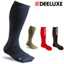 DEELUXE【Thermo Socks EVO+(限定色)】ディーラックス サーモソックスエボプラス 履くギア スノーボード専用ソックス 段階的着圧設計 信頼の日本製高機能靴下