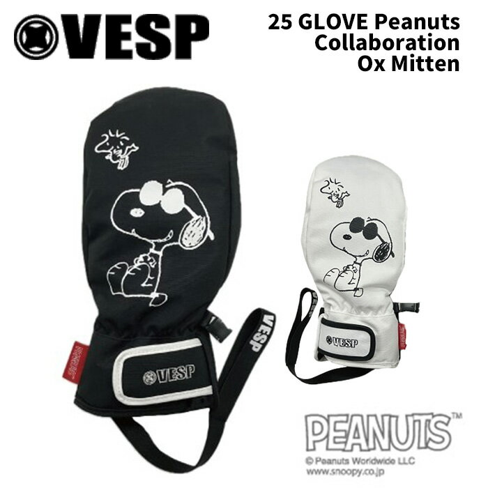VESP べスプ グローブ Peanuts Collaboration Ox Mitten 24-25 モデル