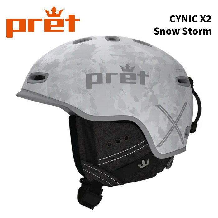 Cynic X2 SIZE： SM（51-55cm） MD（55-59cm） LG（59-62cm） Specs / Certifications Small: 439 g / 15.5 oz Medium: 448 g / 15.8 oz Large: 479 g / 16.9 oz X-Large: 525 g / 18.5 oz ASTM F2040 / CE EN1077B 【特徴】 超軽量 RCSシングルプルフィットシステム リリース IONIC+抗菌ライナー ローデン混紡生地 取り外し可能イヤーカバー オーディオ対応 【テクノロジー】 HALEO抗菌EPSフォーム ACTインモールドマルチシェル構造 比重EPS密度 最適化された衝撃保護ゾーン ミップスシステム搭載 シームレスゴーグルインテグレーションと整列されたベンチレーション RCSシングルプルフィットシステム リリース フィドロックマグネットバックル バックカントリーでも、パークでも、コブでも、Cynic X2スノーボード&スキーヘルメットはパフォーマンスのスタンダード。 Pret独自のHALEO抗菌EPSフォームがバクテリアの繁殖を防ぎ、ヘルメットをフレッシュに保つ。 アスリートの意見を取り入れ、パフォーマンスと安全性を重視したMIPS&reg;テクノロジーで開発された。Cynic X2スキー&スノーボードヘルメットは、究極の薄型、軽量、ベストフィッティングヘルメット。パフォーマンス、スタイル、安全性に加え、レベル1ベンチレーションを装備。 超軽量ACTは、インモールド・マルチシェル構造とオーバーラップしたPCシェルを組み合わせ、耐久性とプロテクションを実現。 HALEO EPSフォームとIONIC+ファブリックでフレッシュさをキープ。着脱可能なコバート・イヤーカバーを採用し、オーディオにも対応。 ※ご注意※ ・製造過程で細かいキズがつくことがあります。ご了承ください。 ・実店舗と在庫を共有しているため、タイミングによって完売となる場合がございます。 ・モニターの発色によって色が異なって見える場合がございます。 【返品交換不可商品】