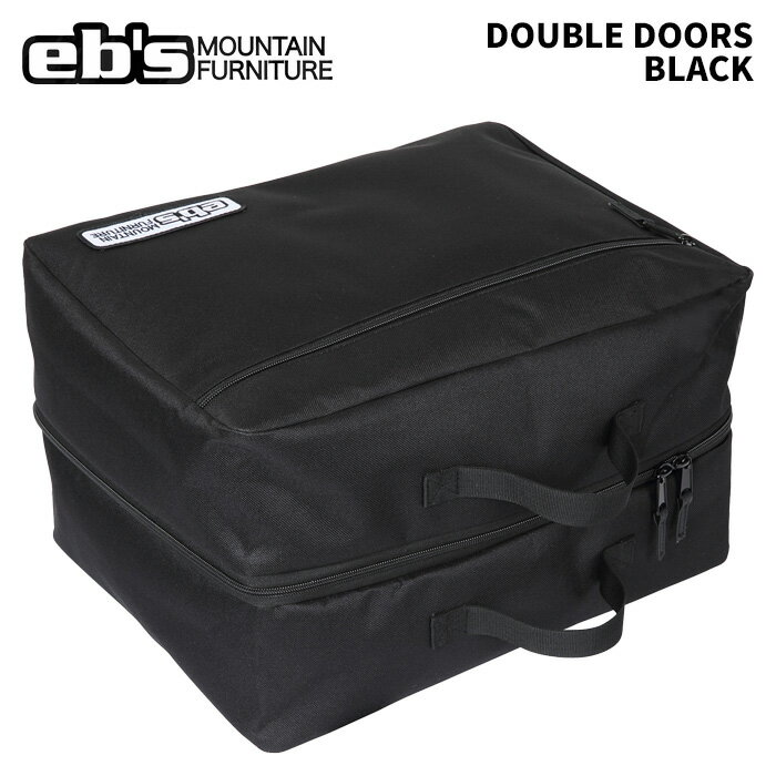 eb's エビス DOUBLE DOORS BLACK ダブルドアーズ バッグ 25-26モデル