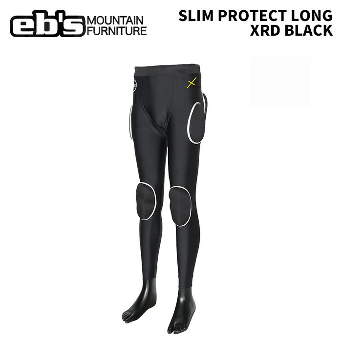 eb's エビス SLIM PROTECT LONG XRD BLACK スリムプロテクトロングXRD プロテクターボトムス 25-26モデル