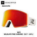 VONZIPPER ボンジッパー ゴーグル MACH VFS WFC 24-25 モデル ジャパンフィット 日本正規取扱品【返品交換不可商品】(4)