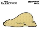 eb's エビス デッキパッド STOMP KUMA BEIGE 24-25 モデル