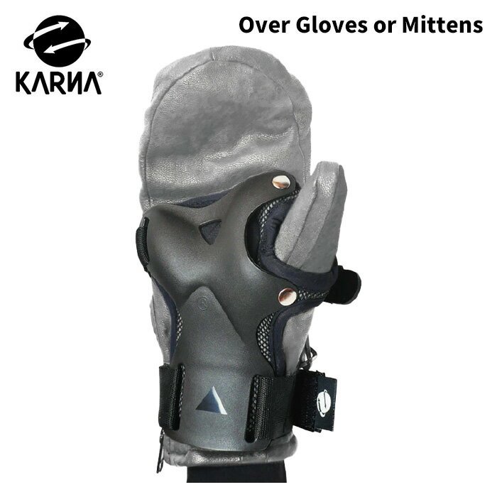 KARNA カルナ プロテクター Wrist Guards *Over Gloves or Mittens KNP-2216 24-25 モデル