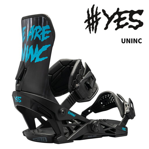 YES イエス スノーボード ビンディング UNINC 24-25 モデル YES イエス スノーボード ビンディング UNINC 24-25 モデル