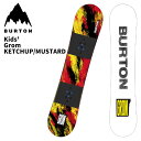 BURTON バートン スノーボード 板 Kids' Grom KETCHUP/MUSTARD 24-25 モデル キッズ