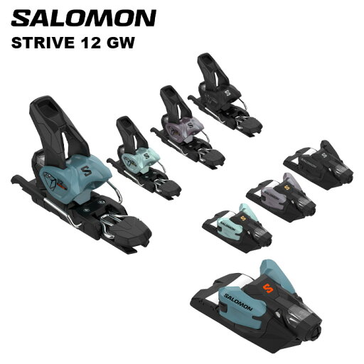 SALOMON サロモン ビンディング STRIVE 12 GW(解放値 4-12) 24-25 モデル 【単品販売不可】 SALOMON サロモン ビンディング STRIVE 12 GW(解放値 4-12) 24-25 モデル 【単品販売不可】