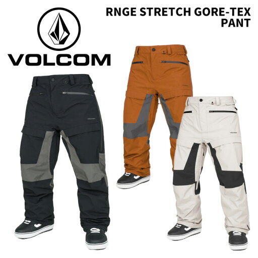 VOLCOM ボルコム ウェア RNGE STRETCH GORE-TEX PANT 24-25(2025)モデル パンツ VOLCOM ボルコム ウェア RNGE STRETCH GORE-TEX PANT 24-25(2025)モデル パンツ