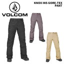 VOLCOM ボルコム ウェア KNOX INS GORE-TEX PANT 24-25(2025)モデル レディース パンツ