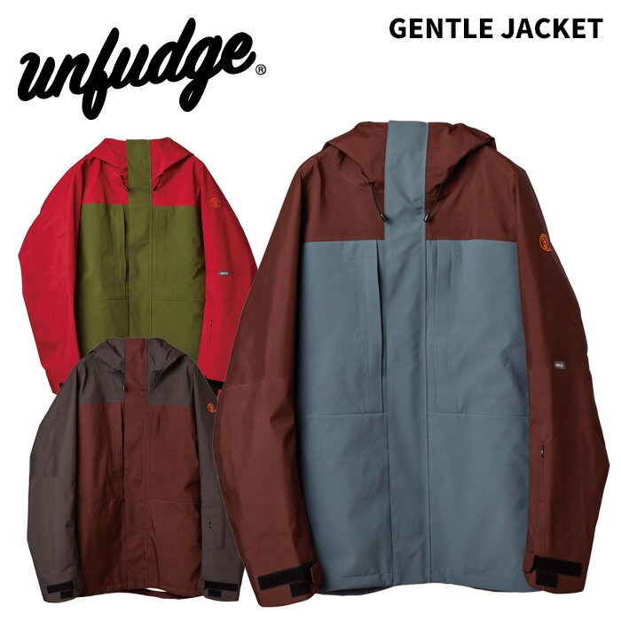 UNFUDGE アンファッジ ウェア GENTLE JACKET 24-25(2025)モデル ジャケット