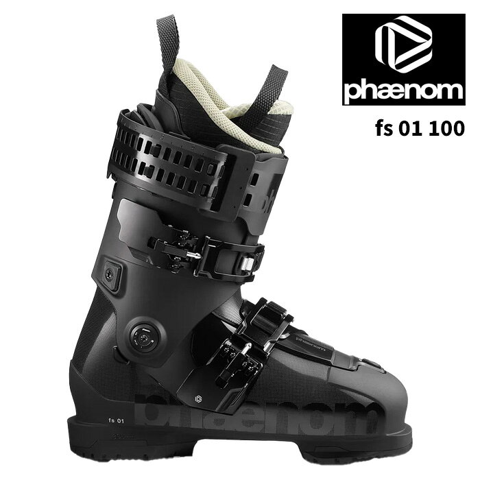 Phaenom フェノム スキーブーツ fs 01 100 サイズ : 23/23.5cm, 24/24.5cm, 25/25.5cm, 26/26.5cm, 27/27.5cm, 28/28.5cm 完璧なフレックス、パワー伝達、衝撃吸収を実現するために設計されたオールマウンテン用フリースキーブーツ。 Flex: 100 Weight shell: 1550g Weight liner: 550g Last: 102 ISO 23223 soles ※ご注意※ ・製造過程で細かいキズがつくことがありますが、不良品には該当いたしません。 ・実店舗と在庫を共有しているため、タイミングによって完売となる場合がございます。 ・モニターの発色によって色が異なって見える場合がございます。 ※製品保証、在庫管理について※ 当店の販売在庫は実店舗と共有しております。 展示在庫品、箱のダメージ等で商品化粧箱がご用意できない場合、商品状態の検品を行い梱包箱にて発送いたします。 当店で販売している商品は全て日本正規取扱品です。保証書の有無に関わらず、購入履歴をもとにメーカー規定の保証内容にて対応いたしますので安心してご利用ください。